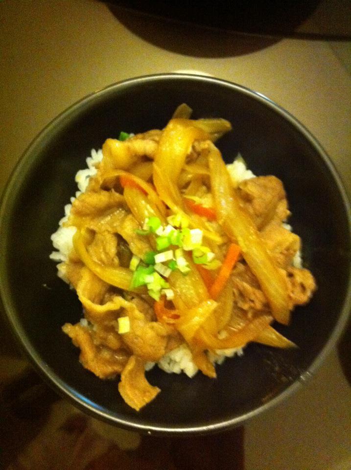 牛丼飯2
