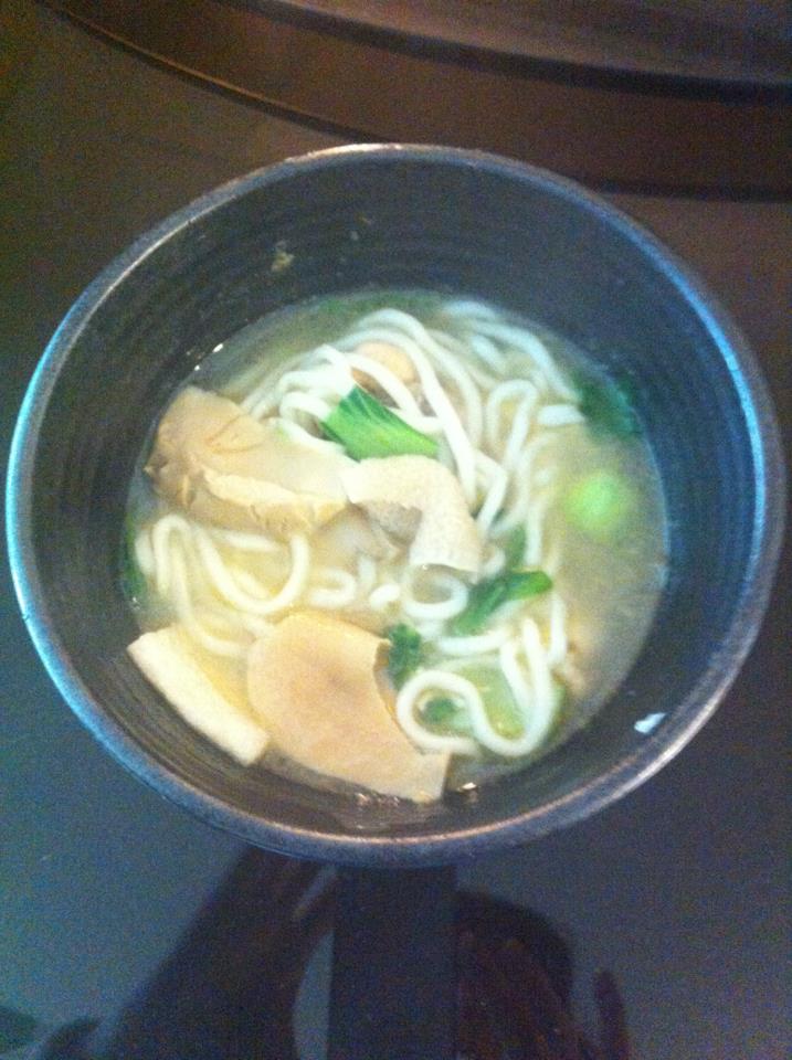 鮑魚雞湯麵